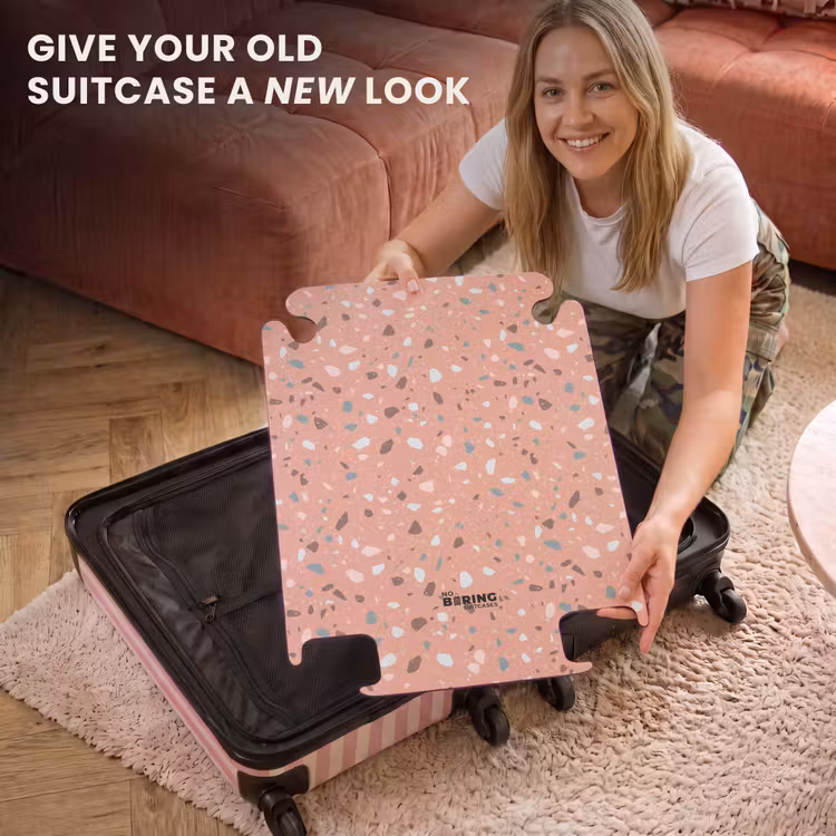 CaseSwap™ - Terrazzo pattern multicolored pink — 3