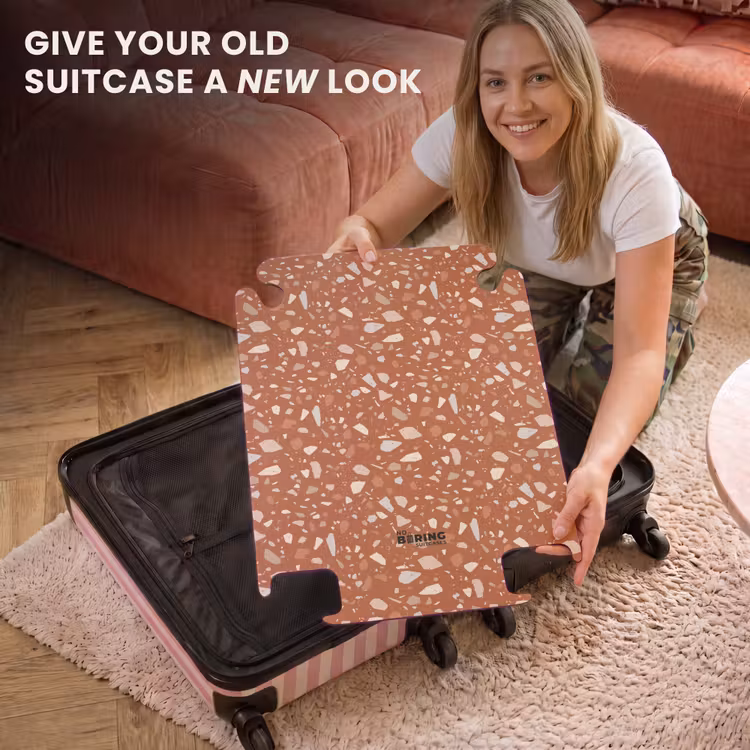 CaseSwap™ - Terrazzo pattern multicolored terracotta — 3