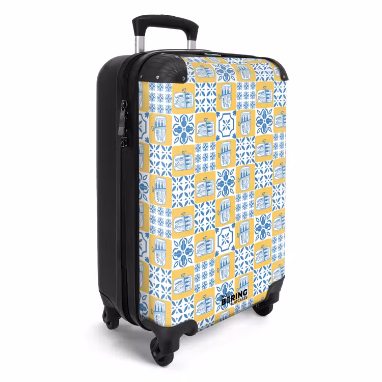 CaseSwap™ - Tile pattern blue yellow — 2