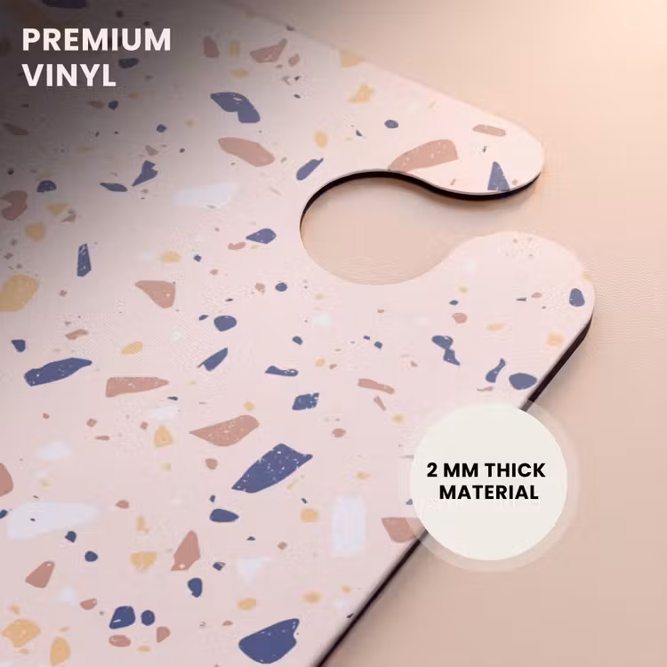 CaseSwap™ - Terrazzo pattern multicolored blue — 6