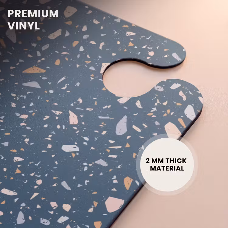 CaseSwap™ - Terrazzo pattern green with pastel — 6
