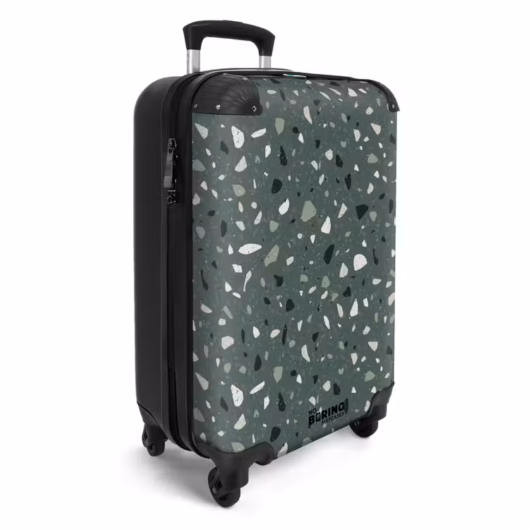 CaseSwap™ - Terrazzo pattern multicolored green — 2