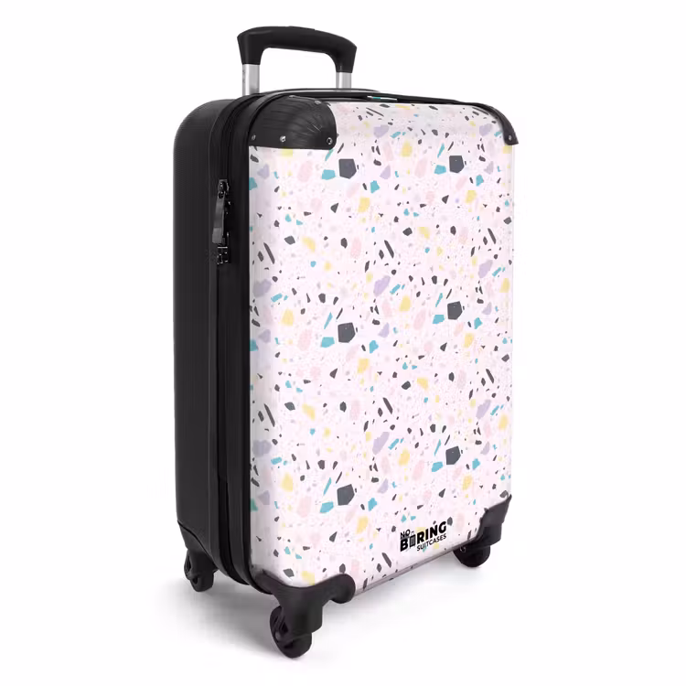 CaseSwap™ - Terrazzo pattern pink confetti — 2