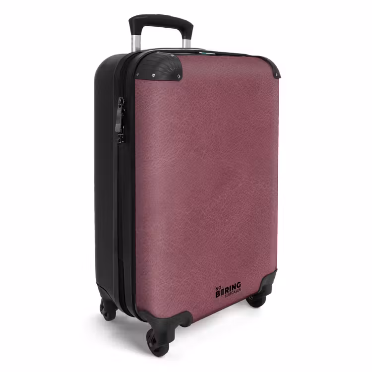 CaseSwap™ - Leather look dark pink — 2