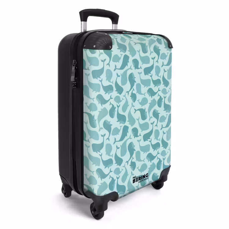 CaseSwap™ - Whale pattern blue green — 2