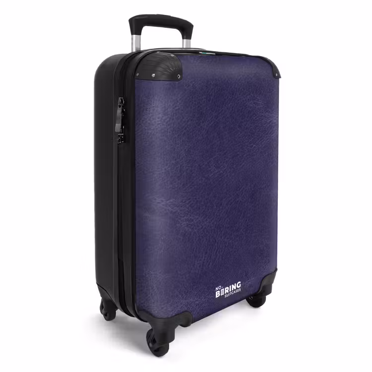 CaseSwap™ - Leather look center purple — 2
