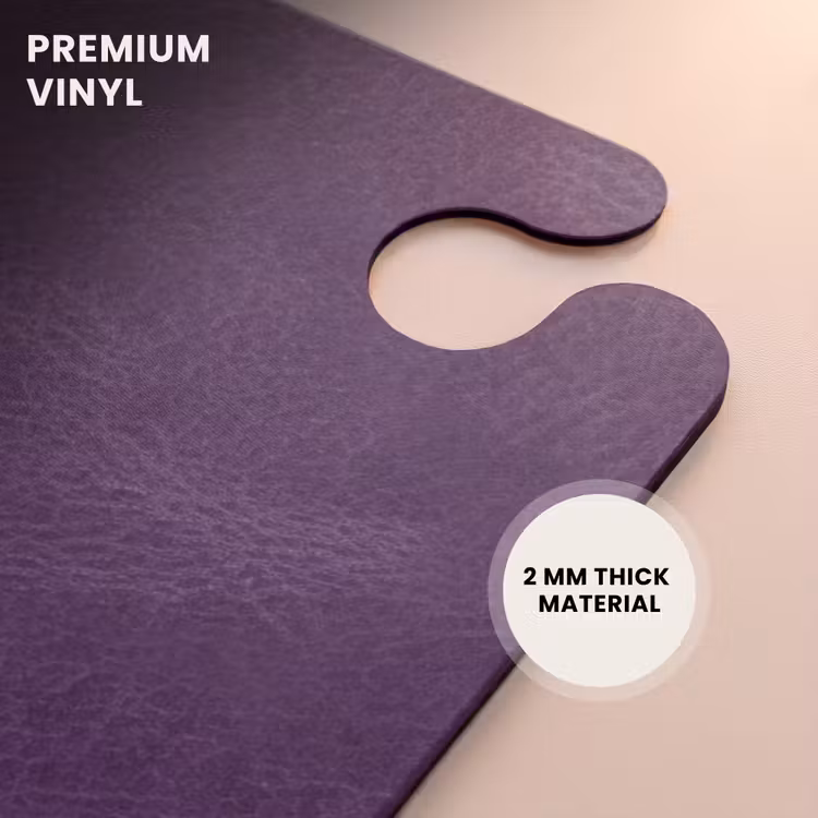 CaseSwap™ - Leather look eggplant purple — 6