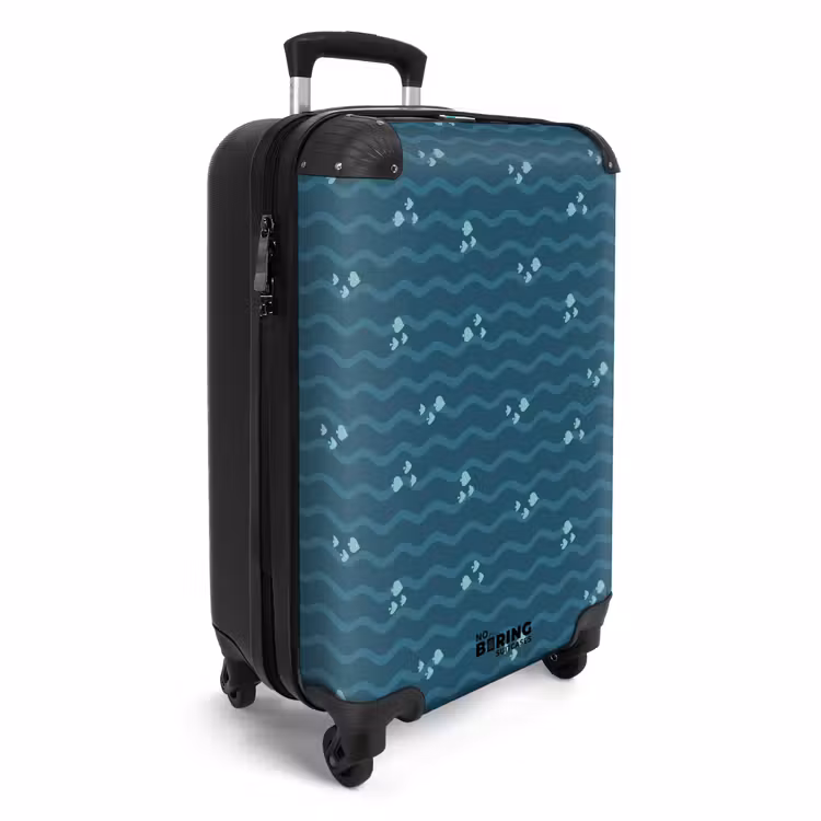 CaseSwap™ - Sea with fish pattern green blue — 2