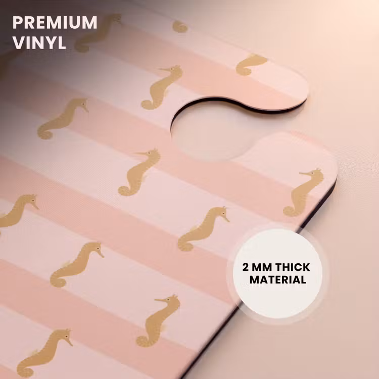 CaseSwap™ - Seahorse pattern pink — 6