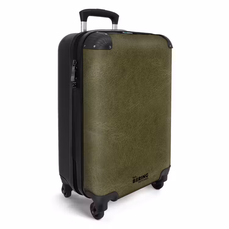 CaseSwap™ - Leather look khaki green — 2