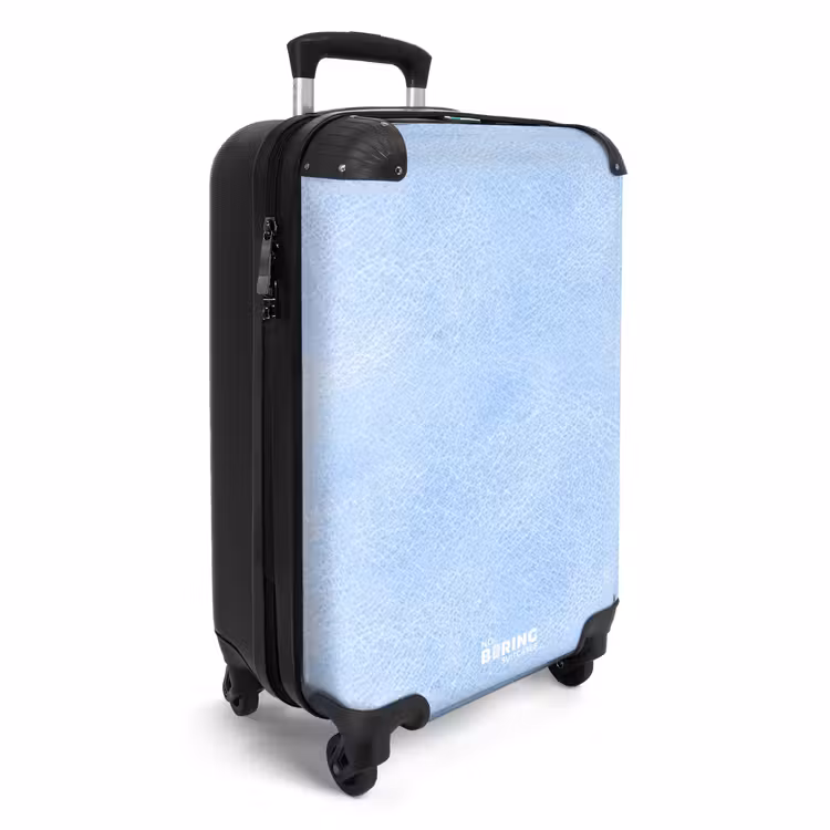CaseSwap™ - Leather look light blue — 2