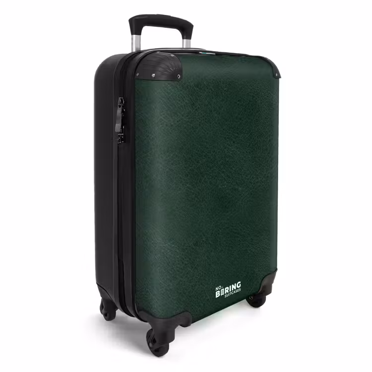 CaseSwap™ - Leather look moss green — 2