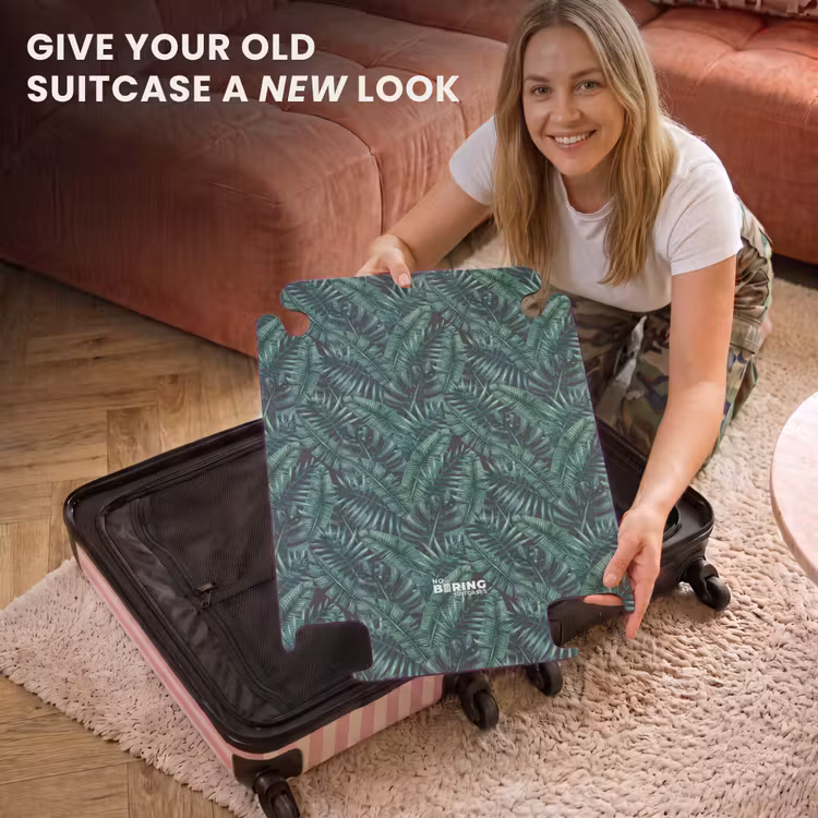 CaseSwap™ - Palm leaves monstera dark pattern — 3