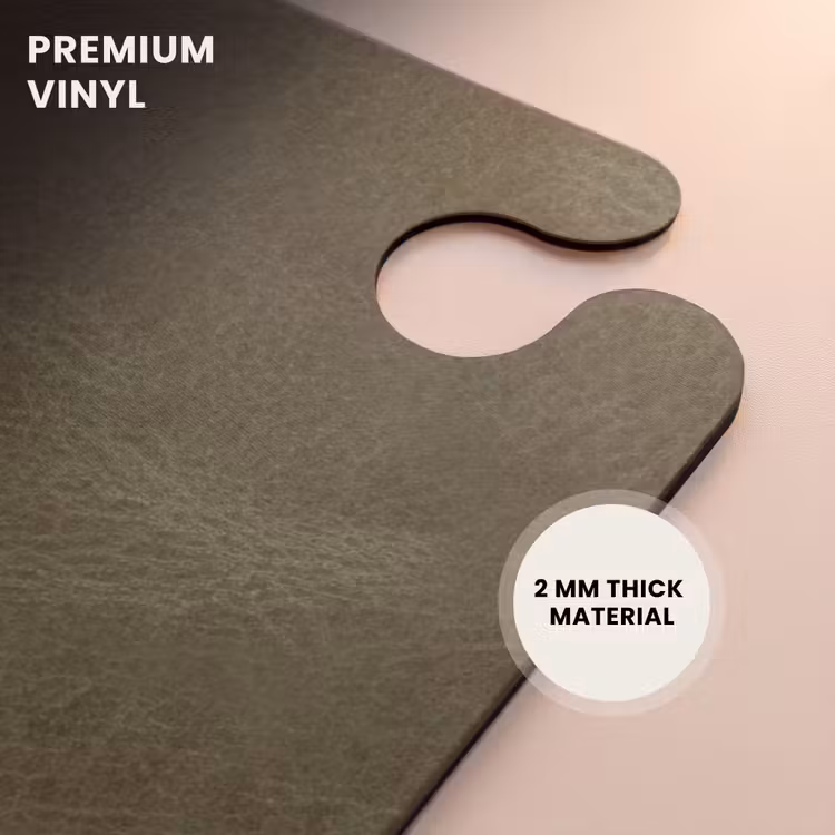 CaseSwap™ - Leather look khaki green — 6