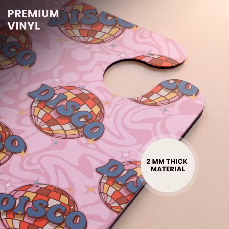 CaseSwap™ - Retro disco ball pattern pink — 6