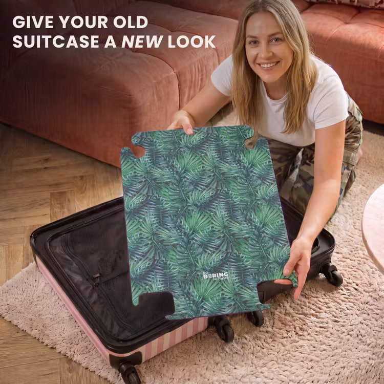 CaseSwap™ - Palm leaves monstera pattern green — 3