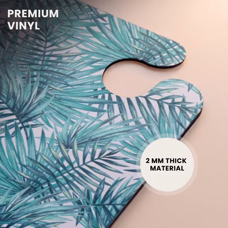 CaseSwap™ - Palm leaves pattern light blue — 6