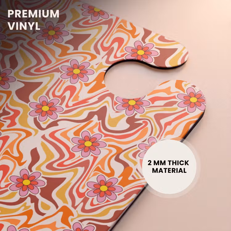 CaseSwap™ - Retro disco 70s flower pattern colorful — 6
