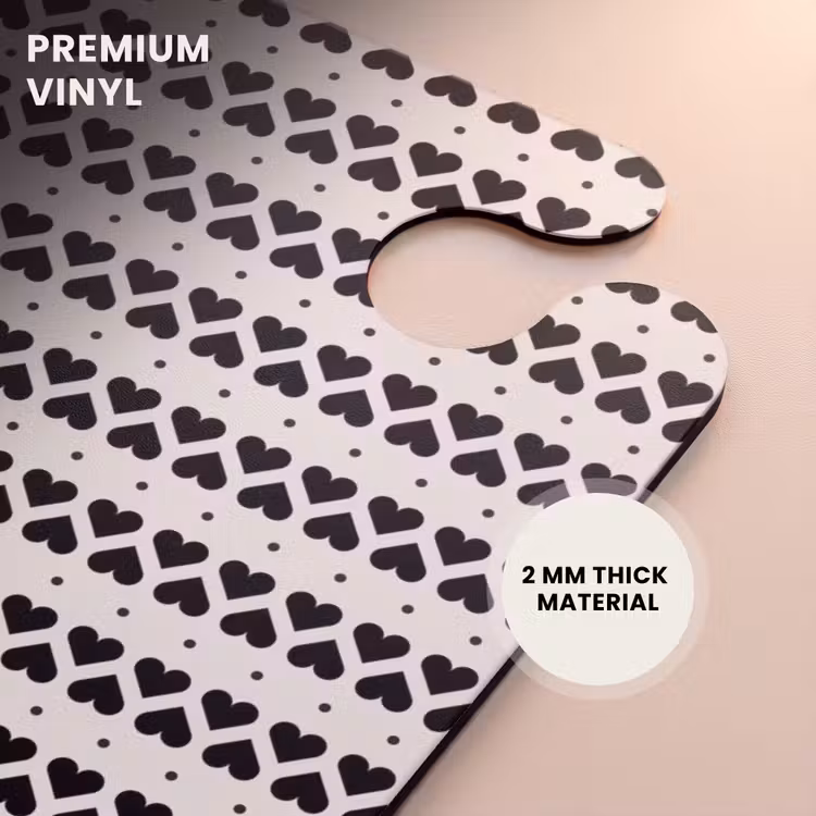CaseSwap™ - Valentine striped hearts pattern — 6