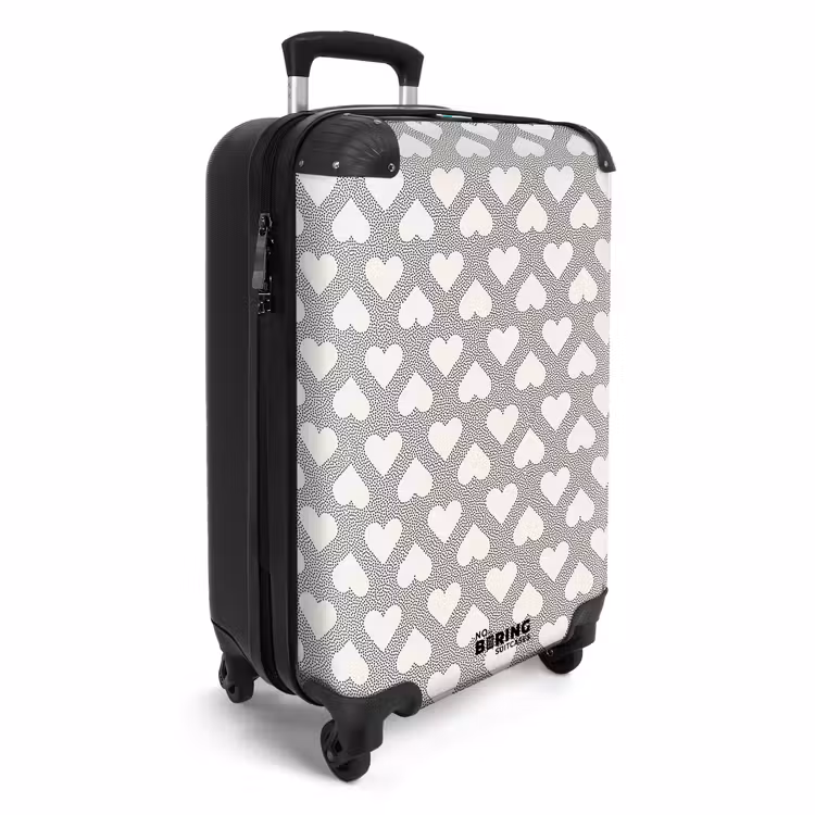 CaseSwap™ - Valentine dots pattern black — 2