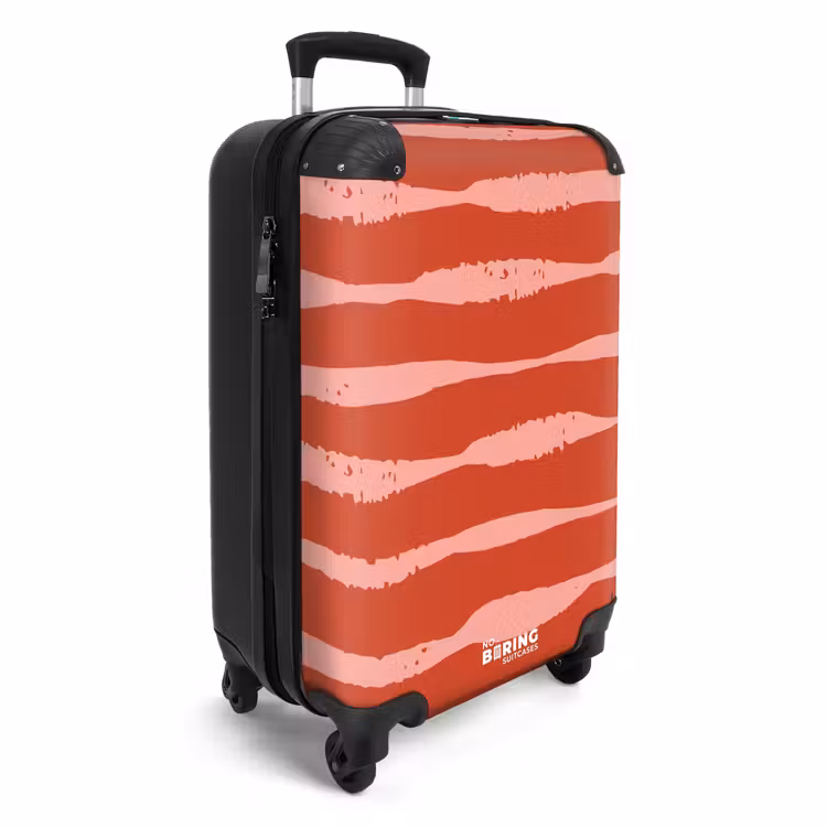 CaseSwap™ - Playful stripes on red background — 2