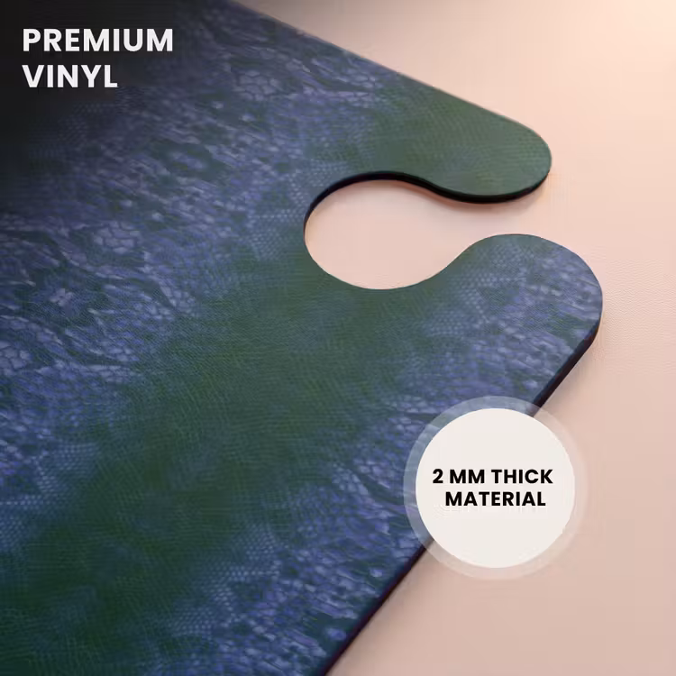 CaseSwap™ - Dark blue snakeskin with symmetrical scale structure — 6