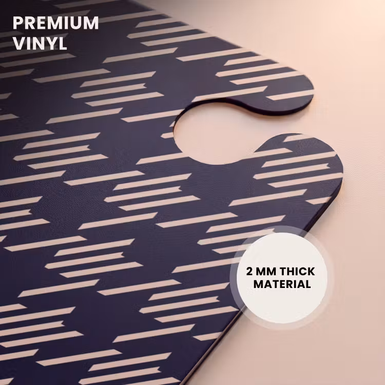 CaseSwap™ - Dark pied-de-poule pattern with diagonal stripe filling — 6