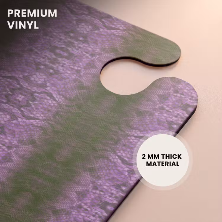 CaseSwap™ - Light purple snakeskin with symmetrical scale structure — 6