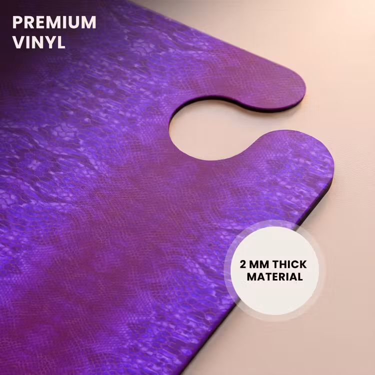 CaseSwap™ - Purple snakeskin with symmetrical scale structure — 6
