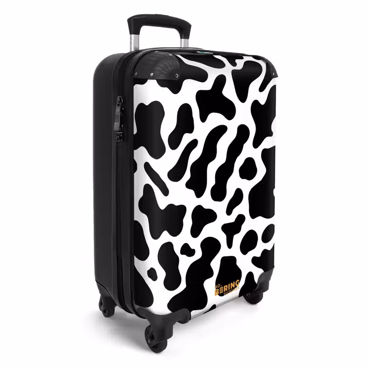 CaseSwap™ - Black cow spots over a white background — 2