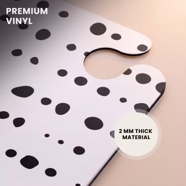 CaseSwap™ - Organic black dots on white background — 6