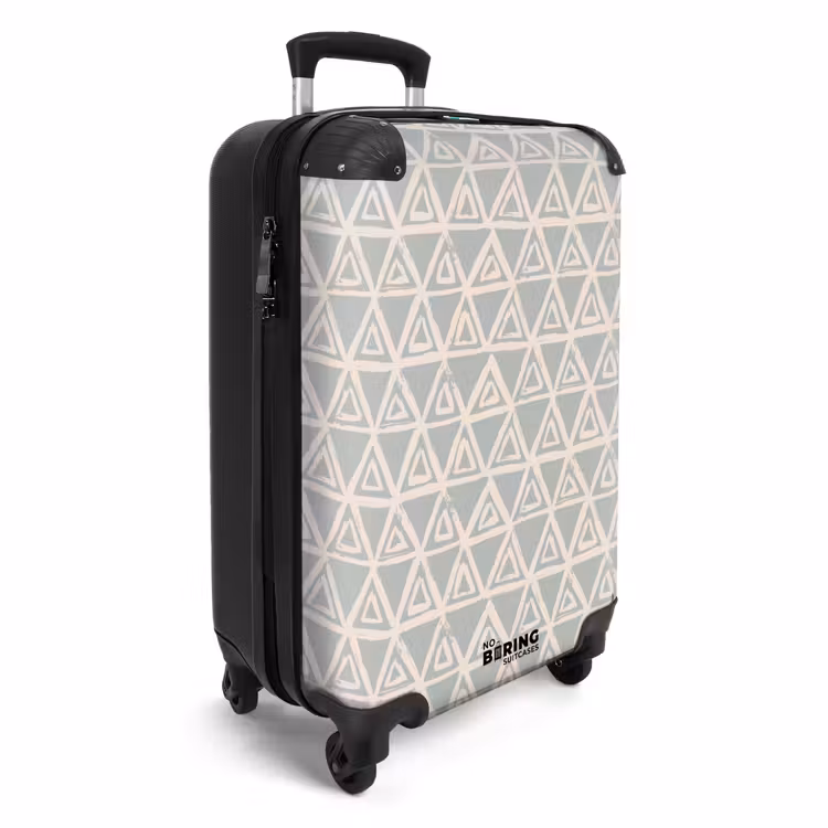 CaseSwap™ - Repeating triangle structure in pastel — 2