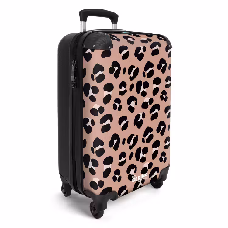 CaseSwap™ - Panther print on pink background — 2