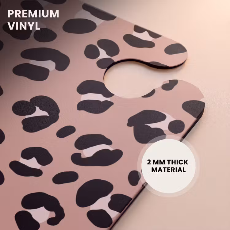 CaseSwap™ - Panther print on pink background — 6