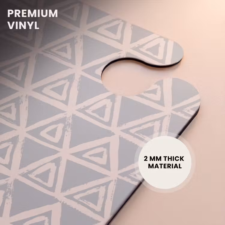 CaseSwap™ - Repeating triangle structure in pastel — 6