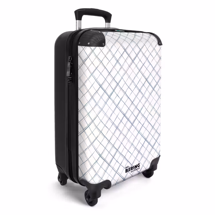 CaseSwap™ - Diagonally intersecting lines on a white surface — 2