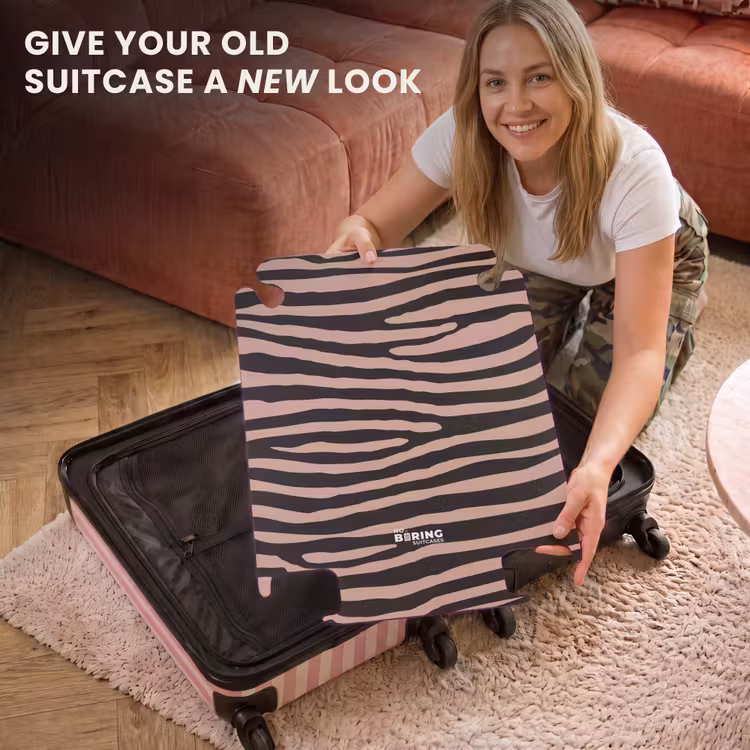 CaseSwap™ - Zebra stripes on pink — 3