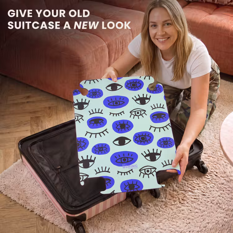 CaseSwap™ - Eye pattern in blue and black — 3
