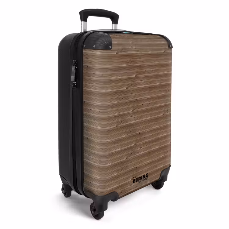 CaseSwap™ - Brown wood with fine horizontal grain — 2