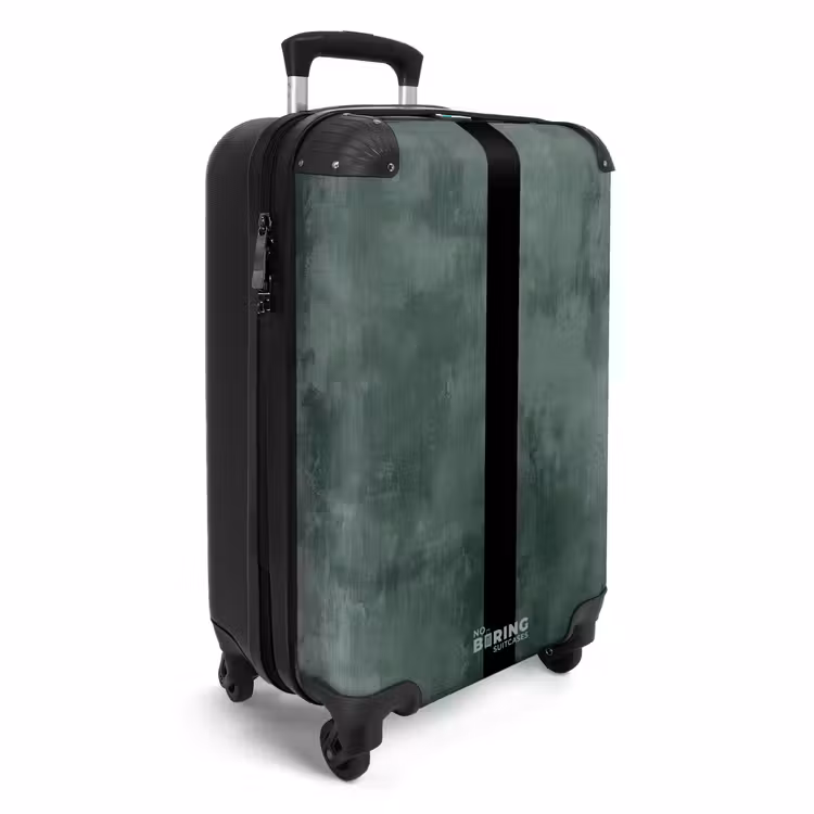 CaseSwap™ - Green concrete look with black stripe — 2