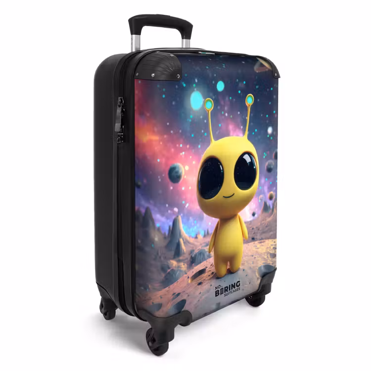 CaseSwap™ - Yellow alien on a planet — 2