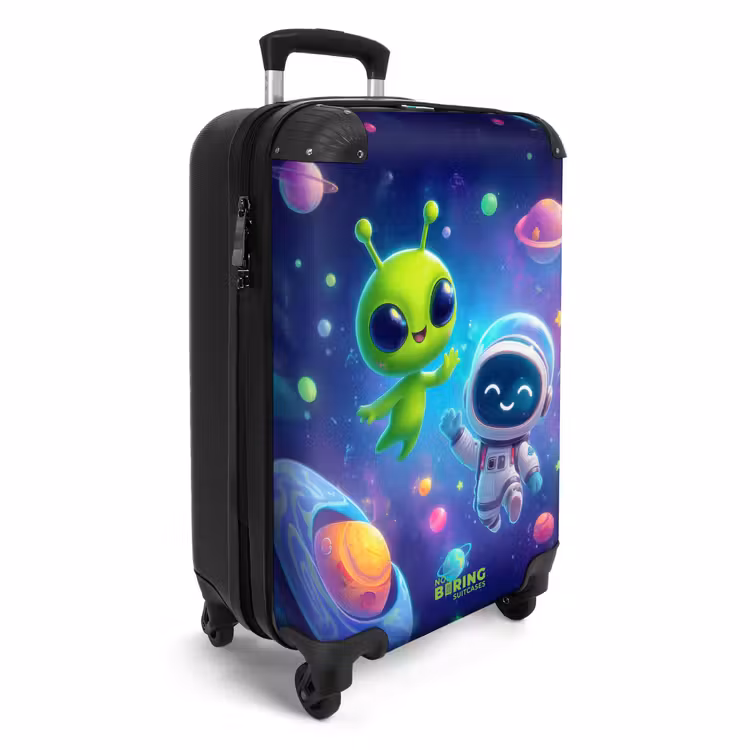 CaseSwap™ - Alien and astronaut in space — 2