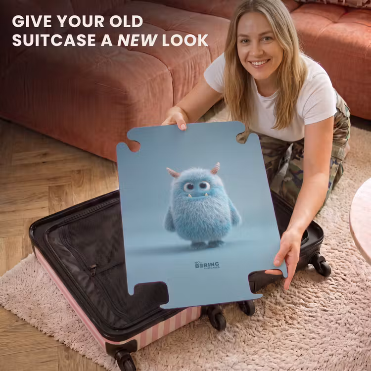 CaseSwap™ - Blue monster on a blue background — 3