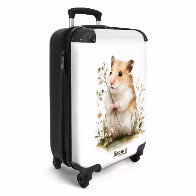CaseSwap™ - Hamster with flowers — 2