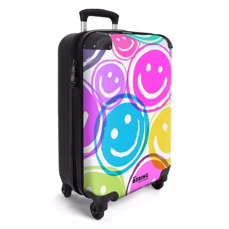 CaseSwap™ - Colored smiley faces on a white background — 2