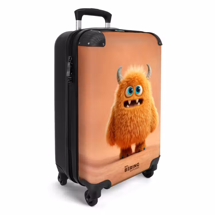 CaseSwap™ - Orange monster on an orange background — 2