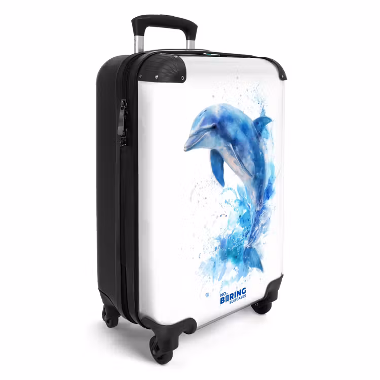 CaseSwap™ - Blue dolphin on a white background — 2