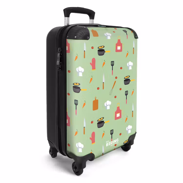 CaseSwap™ - Kitchen accessories and ingredients on light green — 2