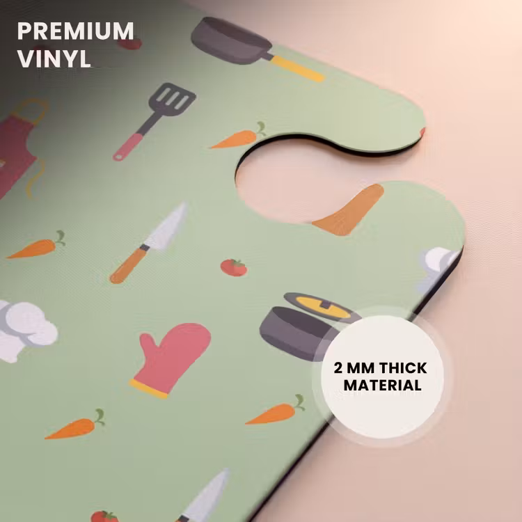CaseSwap™ - Kitchen accessories and ingredients on light green — 6