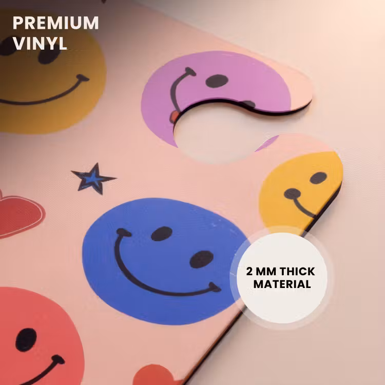 CaseSwap™ - Pattern of colorful smiley faces — 6